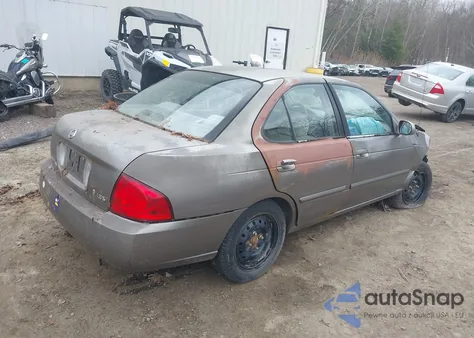 2004 Nissan Sentra 1.8S z USA, uszkodzony, nr VIN 3N1CB51AX4L561474